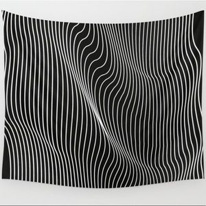 Minimal Curves Wall Tapestry